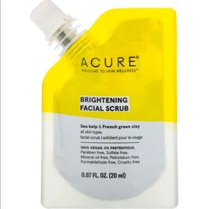 ☀️5/$25 New! ACURE Brightening Facial Scrub